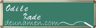 Odile Kade Visitenkarte